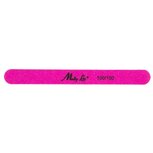 Molly Lac rechte dunne vijl 100/100gritt neon roze