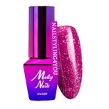 Molly Nails  Pink Fiction HEMA/Di-HEMA Free 5ml Hybride Lak Nr. 634