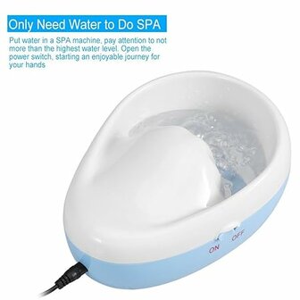 Spa jet electrische manicure bowl 220V