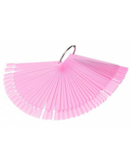 Kleurenkaart (tips op de ring) - roze