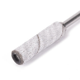 Stalen bitje voor schuur-rolletjes lengte 20mm- 3mm &Oslash;