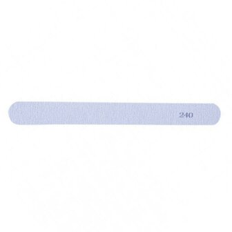 Vervangende schuurpads, voor rechte metaalvijl (zebrakleur), korrel 240, 10 stuks.