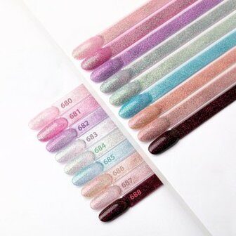Molly Nails Shocking Shine nr.686 Sympathy 5ml