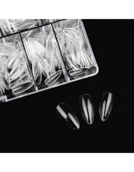 Soft Gel Tips Medium Almond 500 pcs.