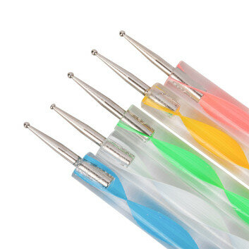 Dubbelzijdige Dottingtool set van 5 